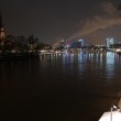Reflections at night, Frankfurt