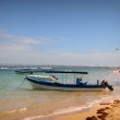 Fishing boat by the beach